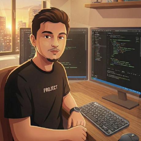 Illustrated portrait of Mert Efe Kurt